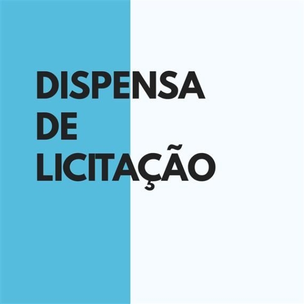 Aviso de Dispensa de Licitação